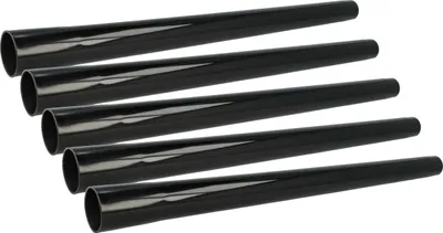 Produktbild von vhbw 5x Universal Staubsaugerohr für Staubsauger - 35 mm Anschluss, 50cm Schwarz