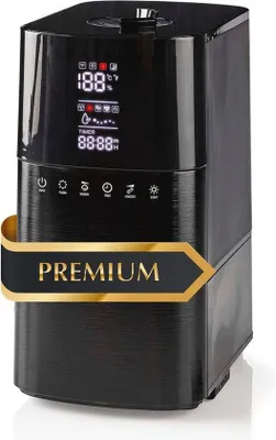 Zdjęcie produktu dla Automatyczny nawilżacz powietrza z higrometrem do pomieszczeń z roślinami