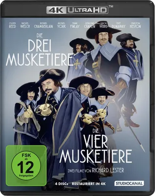 Obrázek produktu pro PLAION 1116971, Film, Blu-ray, Německý, Angličtina, Francouzština, 107 min, Musketier - Edition, Dobrodružství