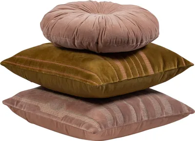 Produktbild von Feis Kissin Velvet Pink/Natur - 3Er Set
