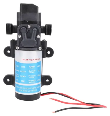 Obrázek produktu pro Mikromembránové čerpadlo, samonasávací, elektrický posilovač tlaku vody, vstup a výstup G1/2, 60 W, výtlak 80 m