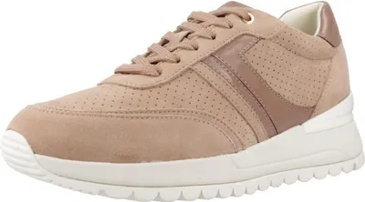 Produktbild von Geox Damen Sneaker D Desya A Rosa atmungsaktiv mit herausnehmbarer Decksohle