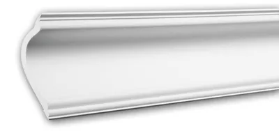 Produktbild von PROFHOME 150180 Eckleiste aus Polyurethan Deckenleiste Stuckleiste 2 m