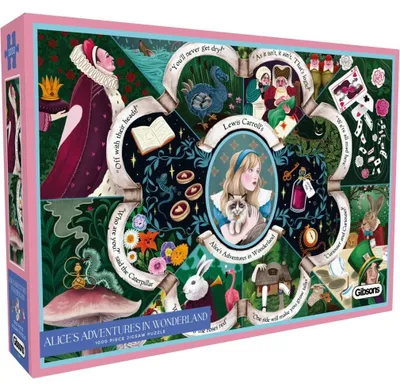 Obrázek produktu pro Puzzle GIBSONS, "Alenka v říši divů", 1000 dílků