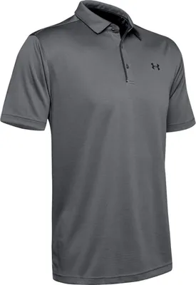 Produktbild von UNDER ARMOUR Tech Poloshirt Herren 040 - graphite/black/black S