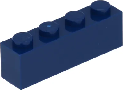 Produktbild von Lego® 250 Stück 3010 Stein Brick 1x4 Part Basic Steine 250 Dunkelblau