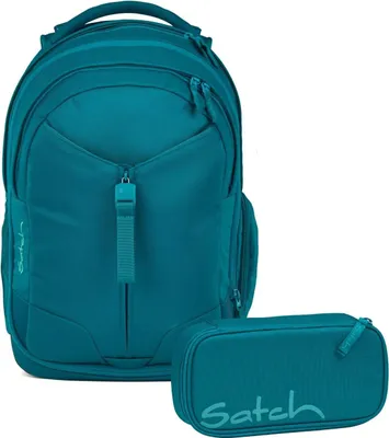 Produktbild von Satch, Schulrucksack-Set MATCH Deep Petrol 2-teilig, Kollektion 25/26