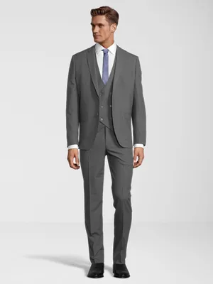 Produktbild von Steffen Klein Herren Anzug Slim-Fit 901491 grau 50