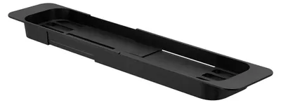 Image de Tablette de baignoire Yamazaki Tower 3547, réglable, plastique, noir