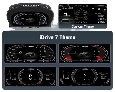 Obrázek produktu pro Digitální rychloměr, CarPlay, adaptivní tempomat, standardní verze E71