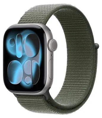 Zdjęcie produktu dla Apple MFFD4ZM/A, Band, Smartwatch, Zielony, Apple, Apple Watch 38/40/41/42mm, Nylon, Poliester pochodzący z recyklingu, Spandex