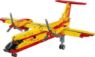 Produktbild von LEGO 42152 Technic Löschflugzeug Feuerwehr-Flugzeug-Spielzeug als Geschenk-Idee für Kinder ab 10 Jahre, Konstruktionsspielzeug und Kinderzimmer-Deko