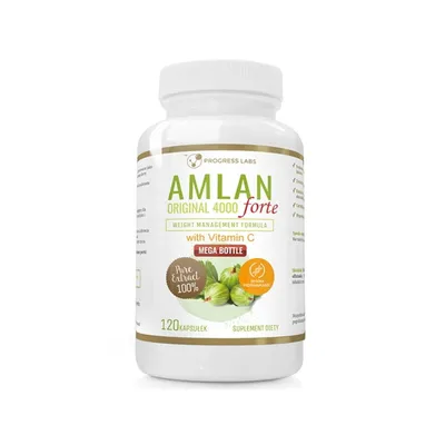 Produktbild von Amlan Forte 4000 mg 120 Kapseln - Progress Labs