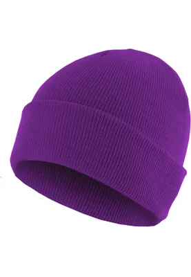 Produktbild von MSTRDS Beanie Beanie Basic Flap Purple