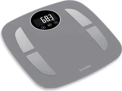 Image de Impédancemètre 160kg/100g gris - Terraillon - POWERFIT -