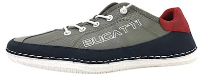 Immagine prodotto di Bugatti Bimini: scarpe da uomo, modello stringato, colore grigio, ideali per il tempo libero