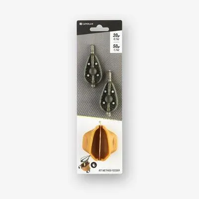 Image de Caperlan METHOD FEEDER Set 3 pièces pêche