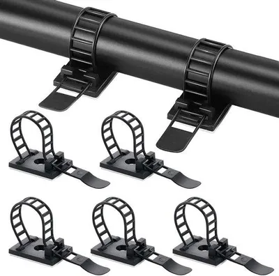 Produktbild von Famanu Kabelclips Selbstklebend - Kabelmanagement für Wand und Büro