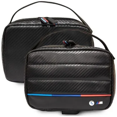 Zdjęcie produktu dla BMW Carbon Tricolor - Torba / Organizer z zewnętrznym portem USB (czarny)