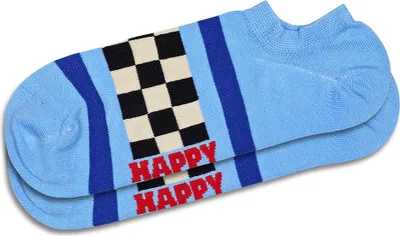 Image de Happy Socks Checked Stripe Chaussettes invisibles Multicolores EU 41-46 Homme Multicolores EU 41-46