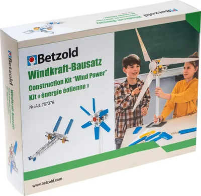 Produktbild von Betzold Experimentieren mit Windkraft, Experimentierset für Selbstständiges Lernen
