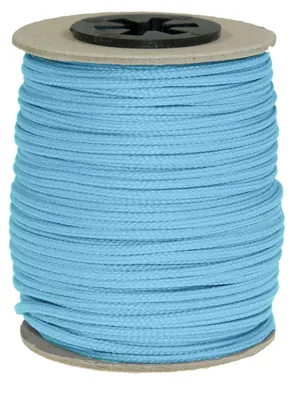 Kordel, Polyester, Polyester Schnur, Schnur, hellblau