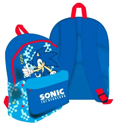 Productafbeelding van Sonic the Hedgehog rugzak, 40 cm