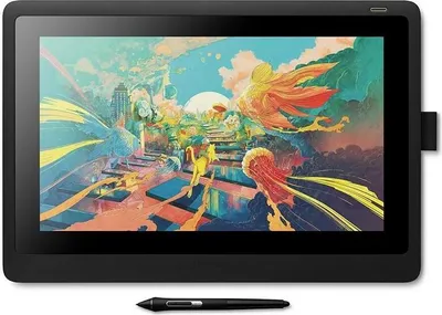 Immagine prodotto di Tavoletta grafica Wacom Cintiq 16 Black 5080 LPI 344,16 x 193,59 mm, DTK-1660-K0B