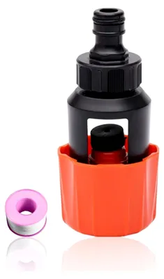 Produktbild von Wasserhahnanschluss und Wasserband, Küchenspülenadapter, universeller Wasserhahnanschluss, Innenhahnschlauchanschluss