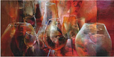 Produktbild von ARTland Wandbild Alu für Innen & Outdoor Party Größe: 60x30 cm