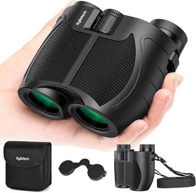 Produktbild von Kompaktes Fernglas 12 x 25 – Leichtgewicht – FMC-Mehrfachvergütete Linsen – BAK-4-Prismen – Für Erwachsene und Kinder
