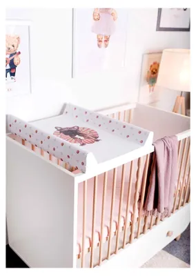 Produktbild von Wickelauflage für Babybett - 2 Keil Wickelmulde 70x50 cm - Wickeltischauflage mit ® Standard 100 - Hergestellt in der EU - Wasserdicht und leicht zu reinigen - Dinosaurier Design