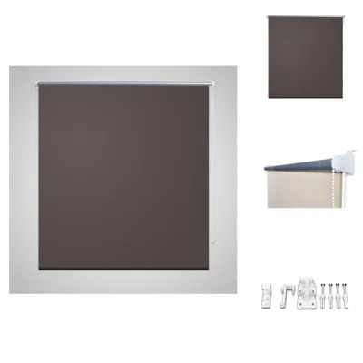 Produktbild von Verdunklungsrollo Verdunkelungsrollo Rollo 60x120 braun - Jalousien & Rollos