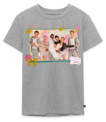 Produktbild von Spreadshirt Find me in Paris Charaktere Kinder Premium T-Shirt, 98/104 (2 Jahre), Grau meliert