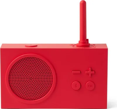 Image de Lexon - Radio FM Tykho 3 (rouge mat)