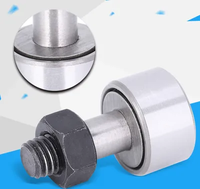 Image de 2pcs KR19/CF8 Needle Roller Bearing Stud Bearing Steel Cam Follower Tool 19mm