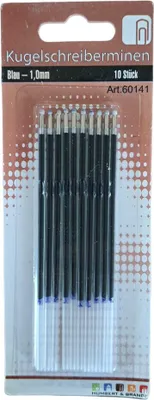 Produktbild von Großraumminen Kugelschreiberminen Parker System 12 Stück Schreibfarbe Blau