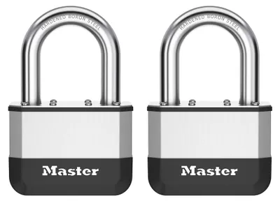 Zdjęcie produktu dla MASTER LOCK PK15EURTLF, Kłódka bez kabłąka, Blokada kluczem, Keyed podobny, Srebrny, Stal, W kształcie litery U
