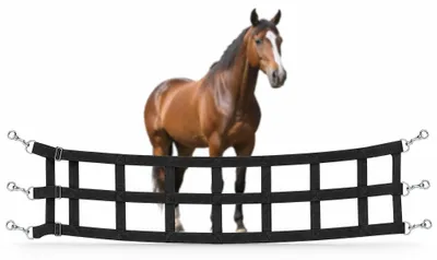 Produktbild von Verstellbare Stallblockade für Pferde und Nutztiere