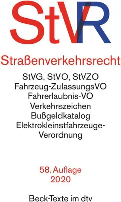 Produktbild von Straßenverkehrsrecht