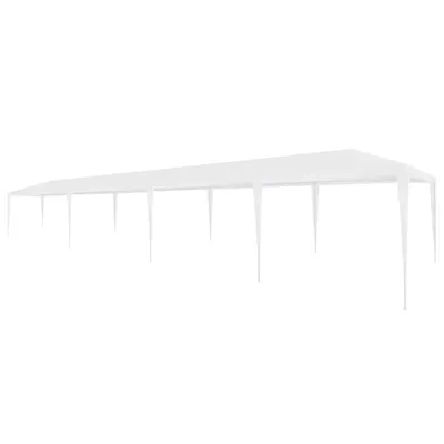 Image de Tente de réception 3x12 m PE blanc