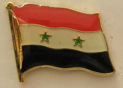 Produktbild von Syrien Pin Anstecker Flagge Fahne Nationalflagge