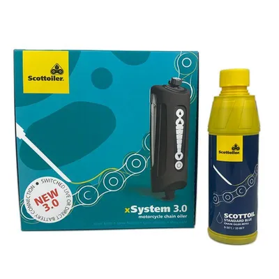 Produktbild von SCOTTOILER Xsystem 3.0 + 250 ml Öl Standard Blau
