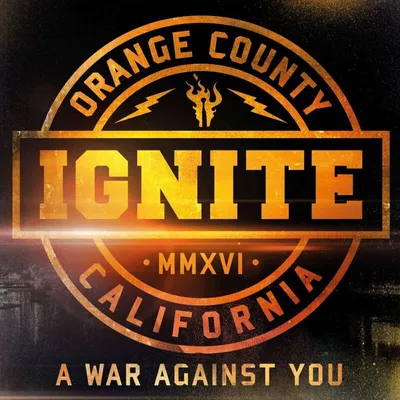 Produktbild von Ignite - War Against You (Yellow Splatter Coloured) (LP)