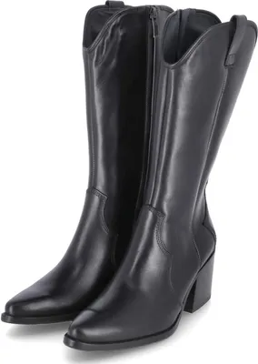 Zdjęcie produktu dla Paul Green 8115 02 damskie buty western czarne, czarne, rozmiar 6½
