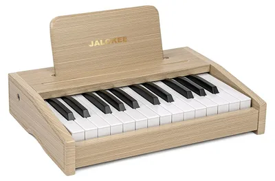 Productafbeelding van Kinder pianotoetsenbord, digitale piano voor kinderen, houten piano voor 3+