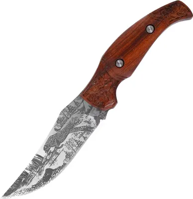 Immagine prodotto di Coltello da esterno CO-37281 KC3209 - Marrone / Leopardo KP37281