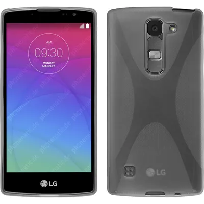 Produktbild von PhoneNatic Case kompatibel mit LG Spirit - clear Silikon Hülle X-Style + 2 Schutzfolien