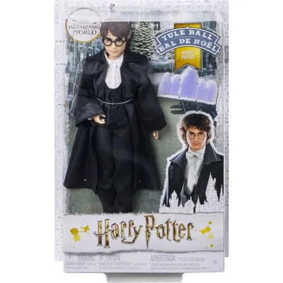 Produktbild von Mattel GFG13 - Harry Potter - Puppe mit Festumhang, Weihnachtsball, 27 cm