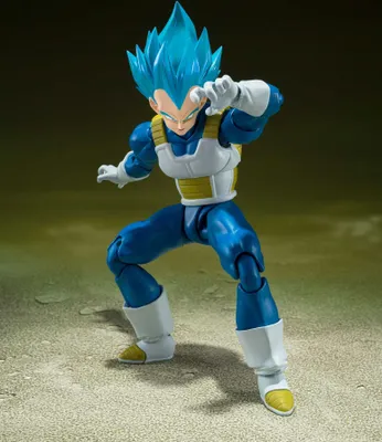Produktbild von Dragon Ball Super S.H. Figuarts Actionfigur Super Saiyan God Super Saiyan Vegeta -Unwavering Saiyan Pride- 14 cm
